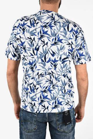 ARMANI EXCHANGE Leaf-Print T-shirt