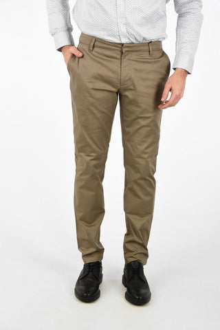 ARMANI EXCHANGE Slim Fit Herringbone P41 Chino Pants