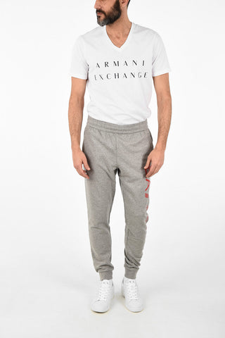 EA7 EMPORIO Logo-Print Jogger Pants