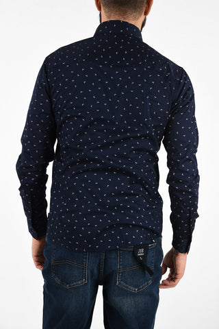 ARMANI JEANS Camicia Slim Fit con Logo