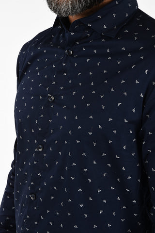 ARMANI JEANS Camicia Slim Fit con Logo