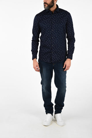 ARMANI JEANS Camicia Slim Fit con Logo