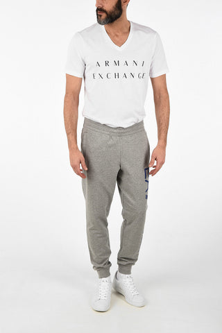 EA7 EMPORIO Logo-Print Jogger with Drawstring Closure