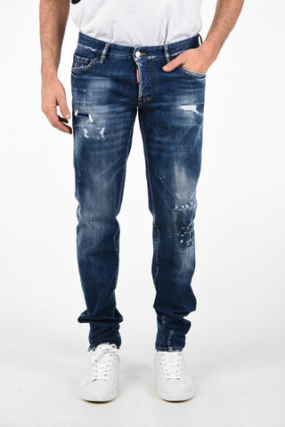 16cm Vintage Effect SLIM FIT Jeans