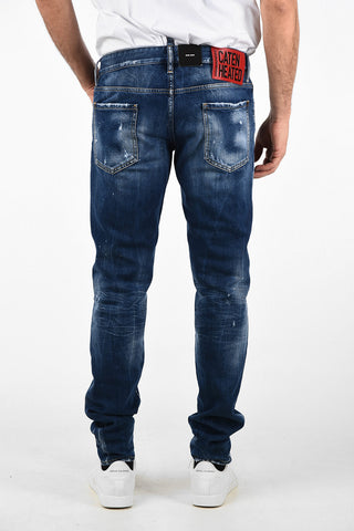 16cm Vintage Effect SLIM FIT Jeans