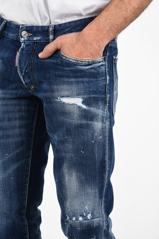 16cm Vintage Effect SLIM FIT Jeans
