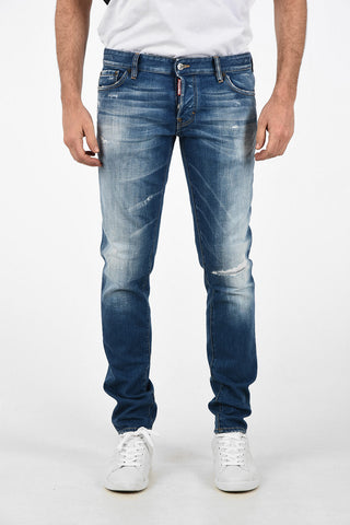16cm Vintage Effect SLIM FIT Jeans