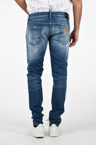 16cm Vintage Effect SLIM FIT Jeans