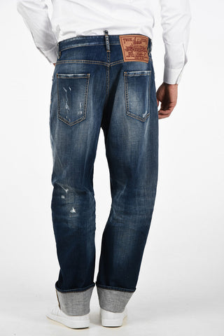 22cm Vintage Effect BIG BRAD Baggy Jeans