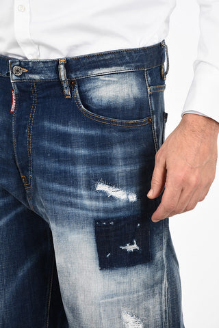22cm Vintage Effect BIG BRAD Baggy Jeans