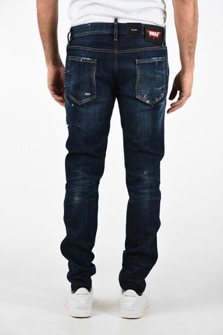 16cm Vintage Effect SLIM FIT Jeans