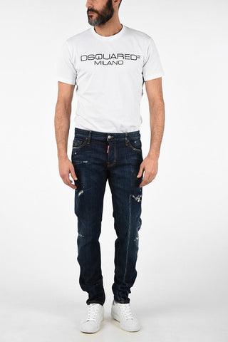 16cm Vintage Effect SLIM FIT Jeans