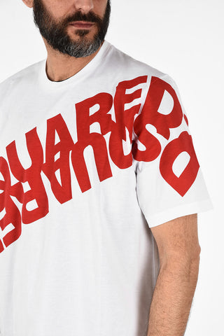 printed logo SLOUCH FIT T-shirt