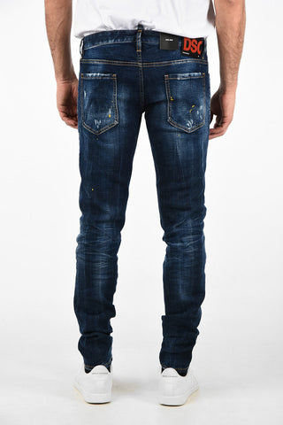 16cm Vintage Effect SLIM FIT Jeans 
