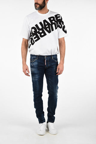 16cm Vintage Effect SLIM FIT Jeans 