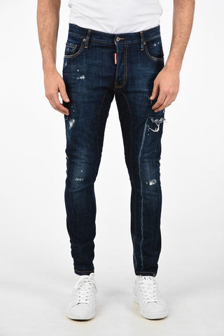 15cm Distressed TIDY BIKER Jeans