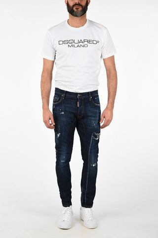 15cm Distressed TIDY BIKER Jeans