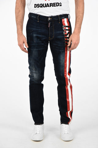 17cm Faux Leather Side Band COOL GUY Jeans