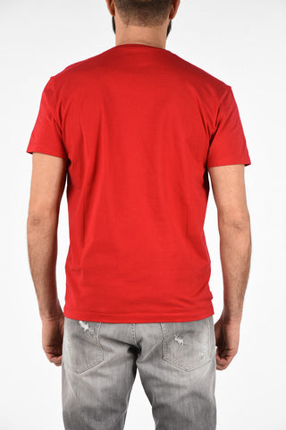 V-Neck Print COOL FIT T-shirt
