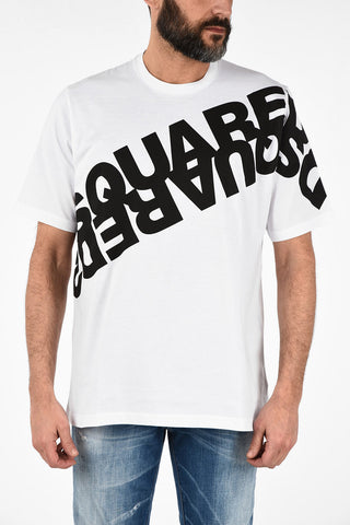 printed logo SLOUCH FIT T-shirt