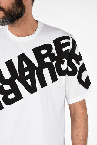 printed logo SLOUCH FIT T-shirt