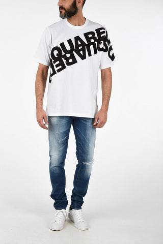 printed logo SLOUCH FIT T-shirt