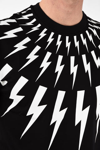 Cotton THUNDERBOLT Slim Fit T-Shirt