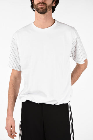 T-shirt Easy Fit con Banda Elasticizzata