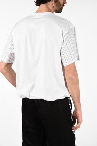 T-shirt Easy Fit con Banda Elasticizzata