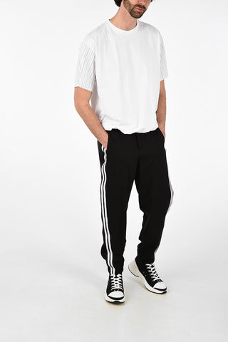 T-shirt Easy Fit con Banda Elasticizzata
