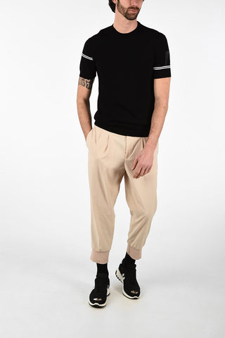Short Sleeve Slim Fit Sweater