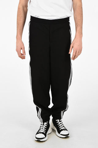 Contrasting Side Band EASY FIT LOW RISE Track Pants