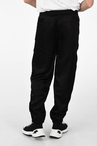 Contrasting Side Band EASY FIT LOW RISE Track Pants