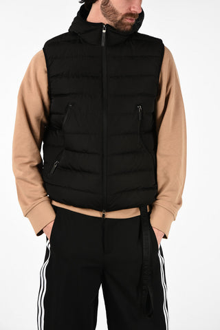 BLACKBARRETT Sleeveless Down Jacket with Hood