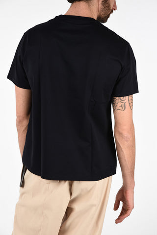T-Shirt Easy Fit MONOGRAM in Cotone