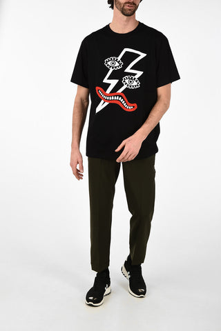 Cotton SURREALIST BOLT Easy Fit T-Shirt