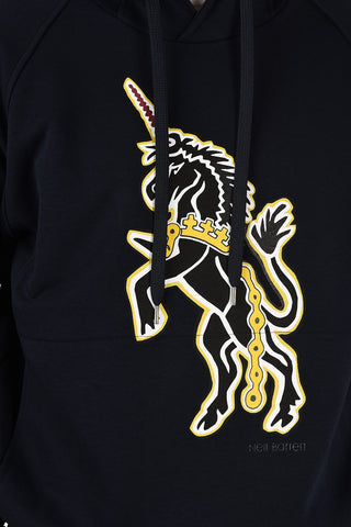 Easy Fit UNICORN Hoodie with Maxi Pocket