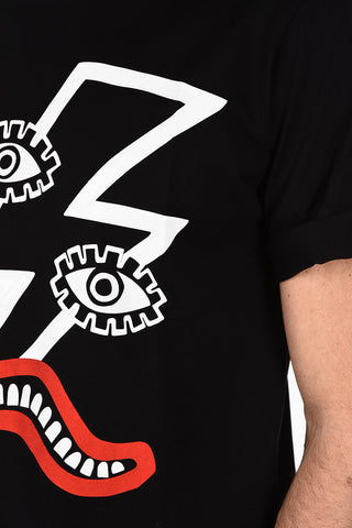 Cotton SURREALIST BOLT Loose Fit T-Shirt