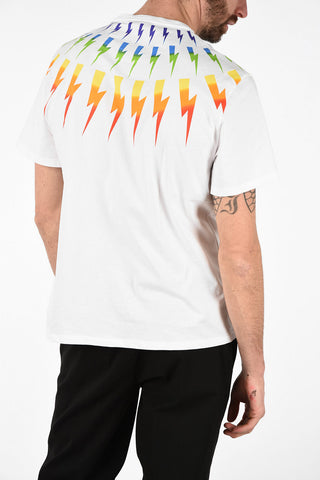 T-shirt RAINBOW FAIR ISLE THUNDERBOLT Loose Fit