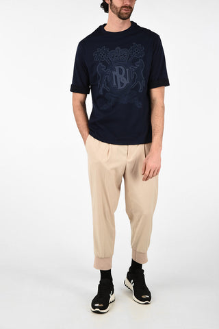 Cotton COAT OF Arms Easy Fit T-Shirt