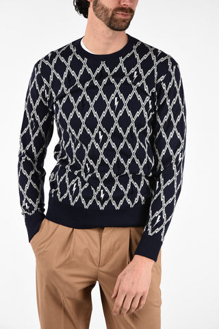 Monogram Loose Fit Sweater 