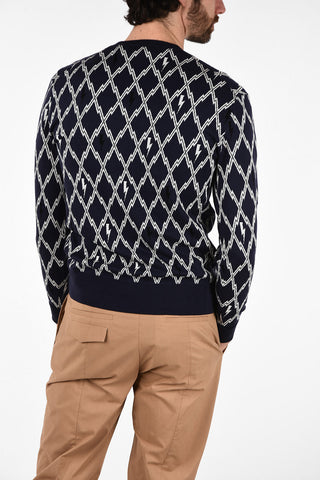 Monogram Loose Fit Sweater 