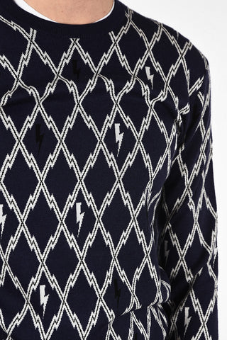 Monogram Loose Fit Sweater 