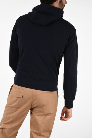 Easy Fit COAT-OF-ARMS Hoodie with Maxi Monogram Embroidery