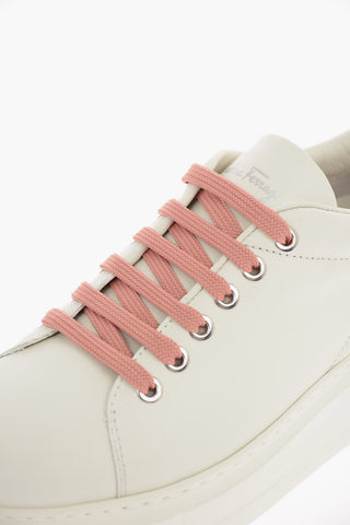Leather SENISE Sneakers with Platform 2 Cm