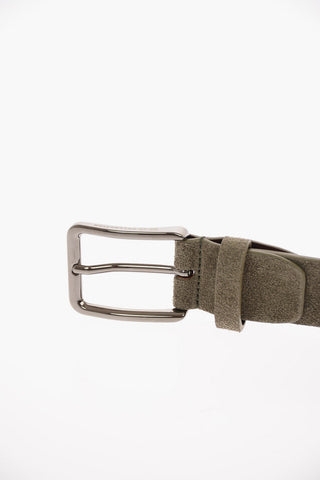 CC COLLECTION Suede Slim Belt 30mm