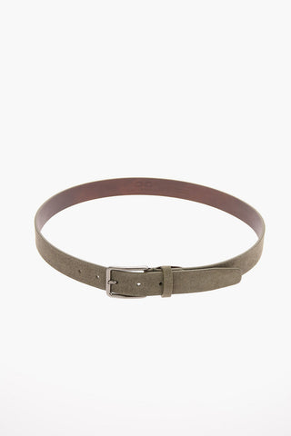 CC COLLECTION Suede Slim Belt 30mm