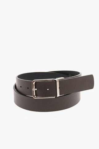 Textured Leather Reversible Belt 30mm