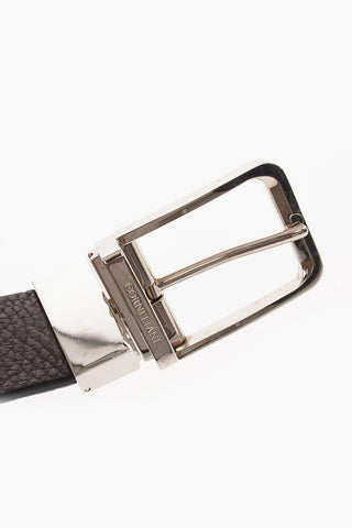 Textured Leather Reversible Belt 30mm