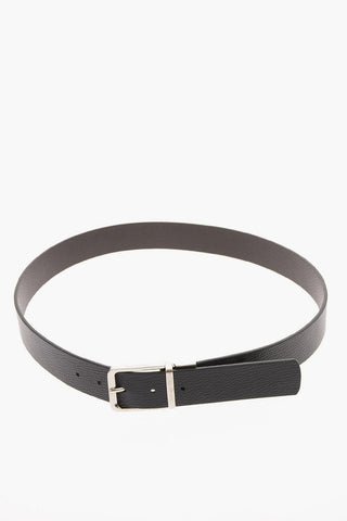 Textured Leather Reversible Belt 30mm